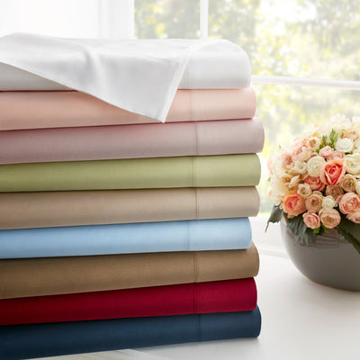 1200 Thread Count Egyptian Cotton Solid Sheet Sets