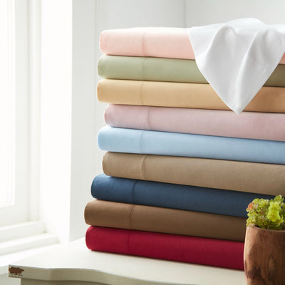 800 Thread Count Egyptian Cotton Solid Sheet Sets